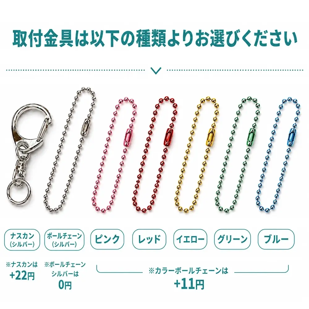 アクキー取付金具